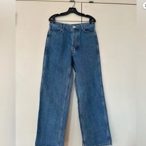 Jesse Kamm 225 cowboy blue jeans medium blue wash denim jeans